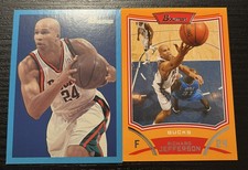 2008-09 Richard Jefferson Topps SP Lot! Orange /299 + Bowman SP /1948! #44 #11
