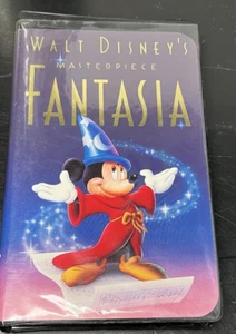 Brand New Sealed Walt Disney's Masterpiece FANTASIA 1991 VHS Fast Ship - Picture 1 of 5
