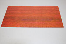 Noch 56670 3D-Kartonplatte Roof Tiles Red Gauge H0