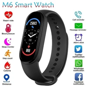 Fitness Smart Watch Band Sport Activity Tracker Step Counter Kid Adult Women Men - Picture 1 of 10