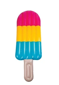 JUMBO INFLATABLE ICE POP POPSICLE BEACH SWIMMING POOL FLOAT RAFT SUMMER FUN - Picture 1 of 4