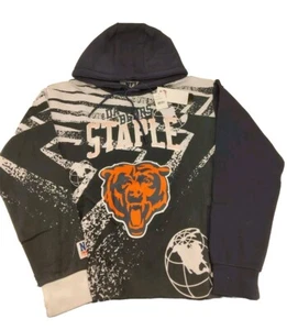 NFL HEFTKLAMMER Chicago Bears Hoodie Größe XL - Bild 1 von 2