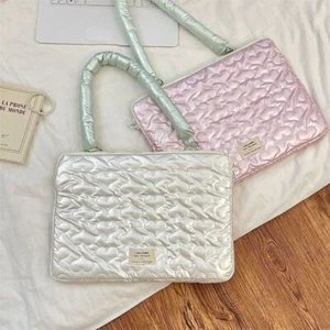 Love Heart Tablet Sleeve Case Large Capacity Laptop Handbag - Bild 1 von 10