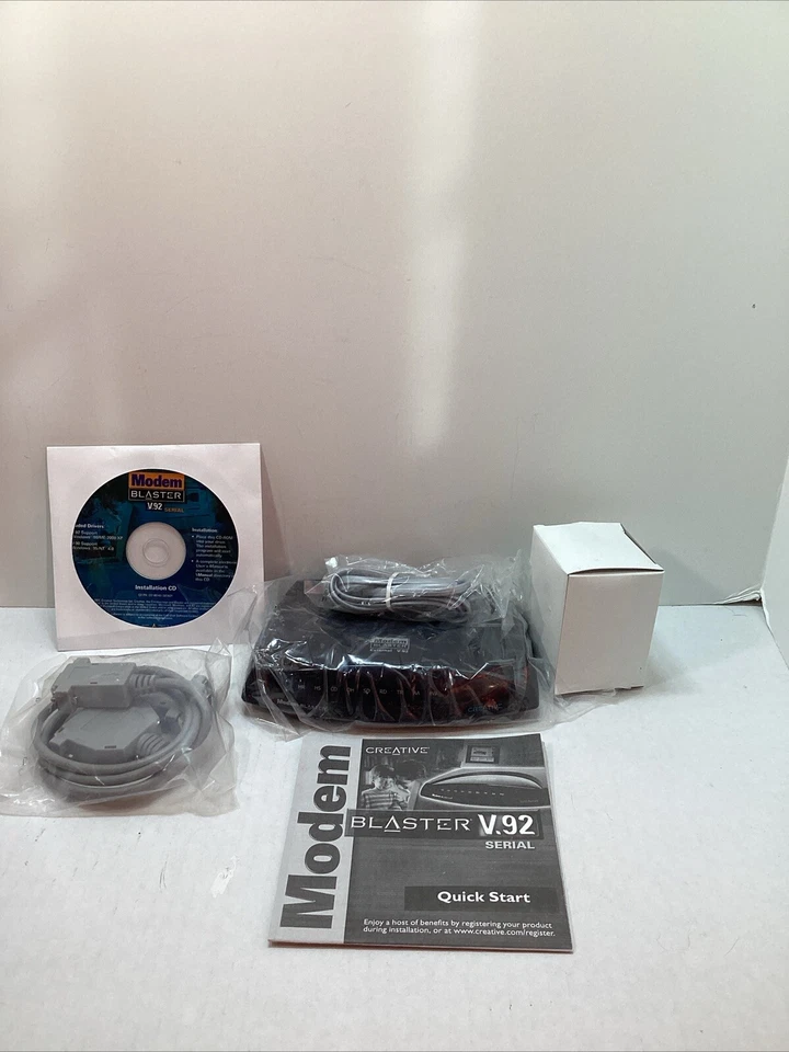 Rare NEW  GENUINE CREATIVE BLASTER V.92 MODEM - Image 1 of 1