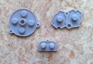 Carbone Boutons A-B, directionnelles.. pour Game Boy Advance (GBA) - Caoutchouc - Bild 1 von 1