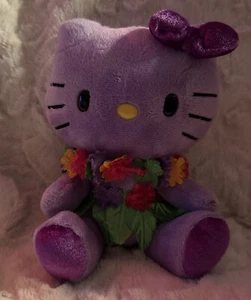 Build a Bear Hello Kitty Smallfry Hawaii Grass Skirt 7” Sun Kissed Lei 0579 - Picture 1 of 11