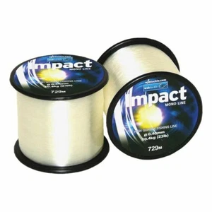 23lb Monofilament Clear Fishing Line - 4oz Spool - Low Diameter Sea Pike Carp - Picture 1 of 1