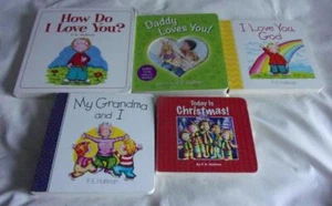 Set of 5 P.K. Hallinan board books: Mom/Dad/Grandma/Daddy/Love - Picture 1 of 1