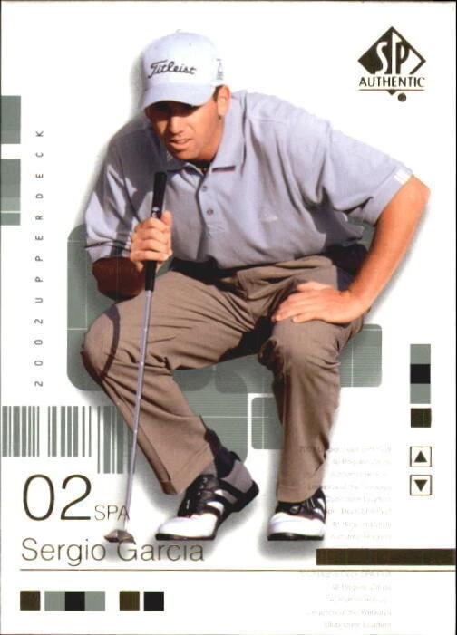 B5147- 2002 SP Authentic Golf Card #s 1-90 -You Pick- 15+ FREE US SHIP - Image 1 of 1