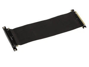 Riser PCI Express 1 port PCIe 16x - SEMI RIGIDE Nappes blindées - L 25cm - Photo 1/2