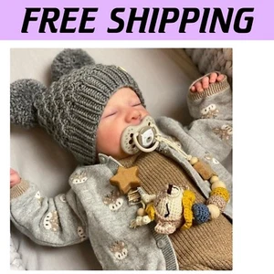 Lifelike 18-Inch Weighted Reborn Baby Doll Levi - Perfect Gift for Ages 3+ - Picture 1 of 10