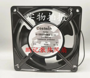 Costech A12B23HWS W00 230V 12cm cooling fan - Picture 1 of 2