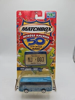 Matchbox Across America 50th Birthday Series New Jersey Ikarus Coach (Bin#4) - Image 1 of 2