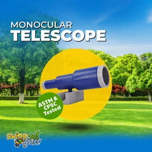 SWING SET STUFF INC MONOCULAR TELESCOPE (BLUE) playground toys imagination 0289 - Picture 1 of 10