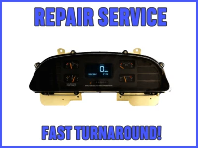 Cuadro de instrumentos digital Chevrolet Impala Caprice 1994-1996 SERVICIO DE REPARACIÓN Foto 1 de 2