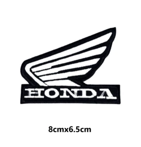HONDA Bordado Logotipo Parche Coser Plancha en Parches Transferencia Ropa Aplique - Imagen 1 de 3