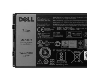 Genuine 34Wh J7HTX Battery For Dell Latitude 7202 7212 7220 Series 2JT7D 7XNTR - Picture 1 of 5