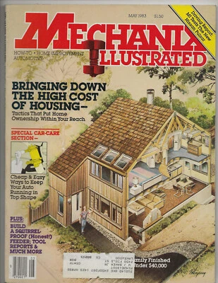 Mechanix Illustrated May 1983 Vintage How To Magazine Foto 1 de 2