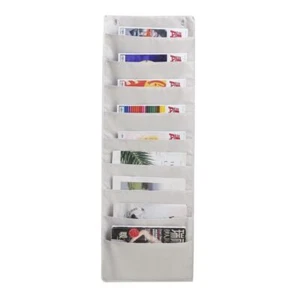 9-Pocket Hanging Wall File Organizer Door Hooks Included Classroom Office - Picture 1 of 5