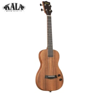 Kala KA-SB-ACA-T Solid Body Acacia Tenor Electric Ukulele With Gig Bag - Picture 1 of 4