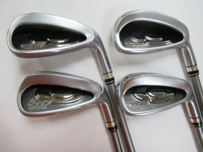 2018 PRGR EGG PC 7~PW 4pc CARBON R-flex M-37 Iron Set Golf Club G973 - Image 1 of 4