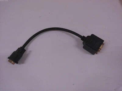 DVI Adapter - DVI-A Male to 2 VGA Females - 1 FT - Image 1 of 4