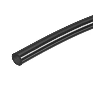 5/16"8mm ID 1/2"12mm OD 6.6 Ft Silicone Tube Black Industrial Silicone Tubing - Picture 1 of 6