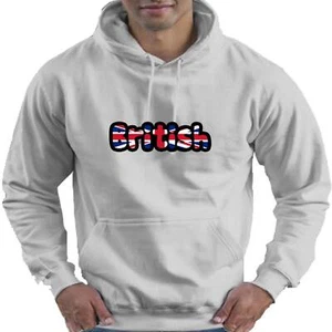 British Brexit UK Love Flag Childrens Childs Kids Boys Girls Hoodie Hooded Top - Picture 1 of 12