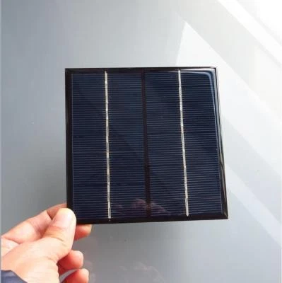 9V 2W 115*115 Mini Solar Panel PV 5PCS Small Solar Cells Module DIY Solar Power - Image 1 of 4