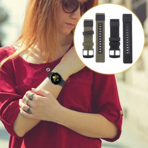 2PCS Nylon Canvas Watch Bands Replacement Strap Compatible with Galaxy Watch - Picture 1 of 12