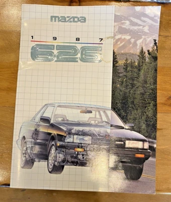 Mazda 626 1987 23 páginas original folleto de venta de autos Foto 1 de 2