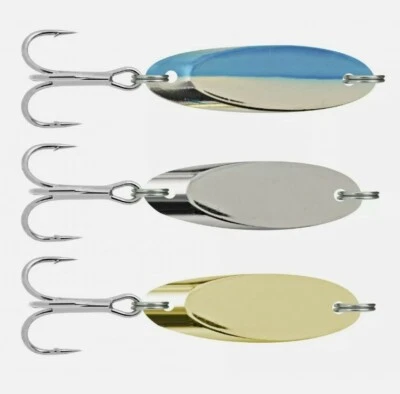 Señuelos de pesca South Bend Kastaway Trophy Spoon paquete de 3 1/4 oz trucha pez lubina Foto 1 de 2