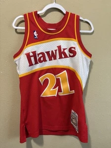 Camiseta Dominique Wilkins Mitchell & Ness HWC Swingman 86 87 Atlanta Hawks Pequeña - Imagen 1 de 9