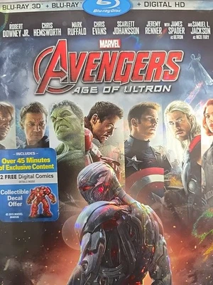 Marvel's Avengers: Age of Ultron (Blu-ray 3D + Blu-ray) RED CASE - Image 1 of 2