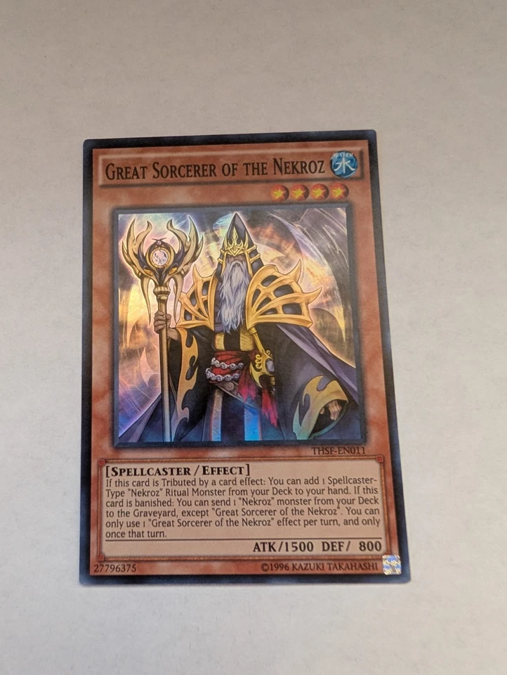 Great Sorcerer of the Nekroz THSF-EN011 The Secret Forces Unl Edition Super Rare - Image 1 of 1
