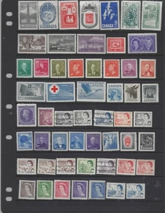 Canada 1951-1969 MNH Collection  127 Different  Stamps  #301/497 $103 - Picture 1 of 3