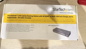 Startech Thunderbolt 2 Dock~ w/Apple A1410 Thunderbolt 2 cable, All Power Cords - Photo 1/14
