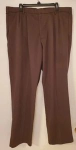 Herren Dockers Hose/Hose Größe 40/32 Plissee 4 Taschen braun - Bild 1 von 2