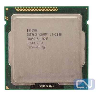 Intel Core i3-2100 3.1GHz 3MB 5.0GT/s SR05C LGA 1155 CPU Processor - Image 1 of 4