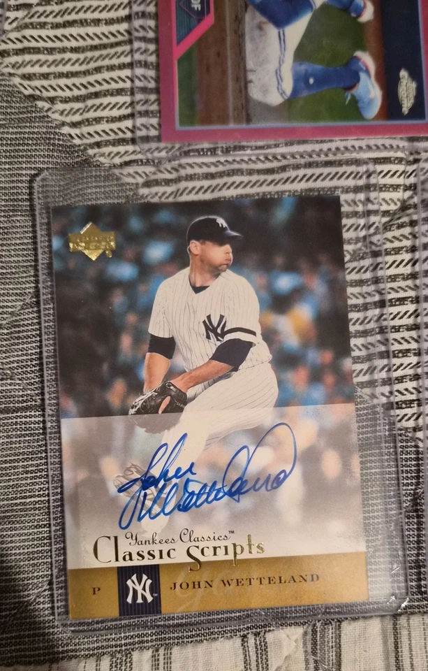 Upper Deck Yankees Classics 2004 - Classic Scripts John Wetteland #AU-39 (AU) Foto 1 de 1