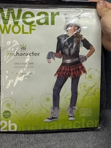 WearWolf Girl's 6 Piece Costume Child Sz Small (8-10) Halloween Costume - Picture 1 of 8