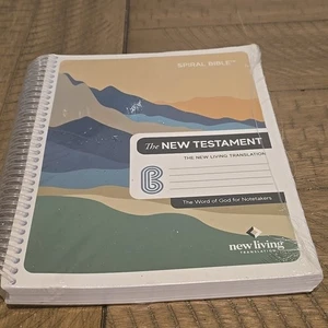 Spiral Bible - The New Testament : The New Living Translation - Mountain Cover - Picture 1 of 2
