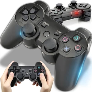 PS3 Controller Wireless Gamepad Dual Vibration Joystick für PS2 PS4 PC Retoo - Bild 1 von 16