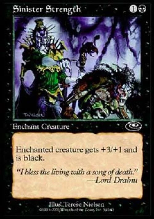 Sinister Strength - Light Play MTG Planeshift - Image 1 of 1