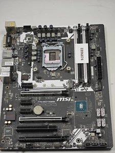 MSI Z170A Krait Gaming Placa Base - Para Piezas, Signos De Uso - Imagen 1 de 7