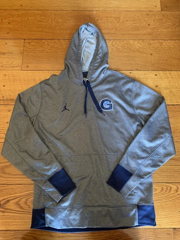 Nike Men's Pullover Shooting Hoodie Jordan Spotlight Georgetown XL Cover
