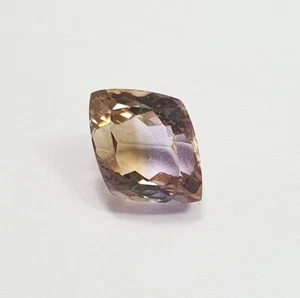 11.40 Ct Natural Bi Color Ametrine Fancy Shape AAA Quality Eye Clean Loose Gems - Picture 1 of 11