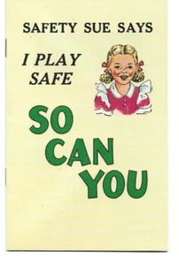 VINTAGE 1951 SAFETY SUE AND HER FRIENDS BOOKLET COCA-COLA GIVEAWAY    Bin 32 - Picture 1 of 3
