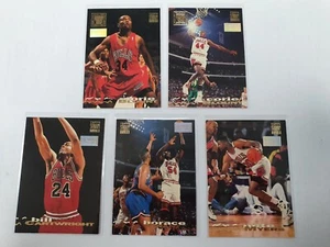 Lot of 5) 1993-94 Stadium Club 1st Day Issue Corie Blount RC Horace Grant+ Bulls - Picture 1 of 5