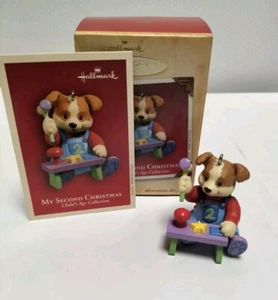 Hallmark Andenken Ornament 2004 My Second Christmas - Bild 1 von 15